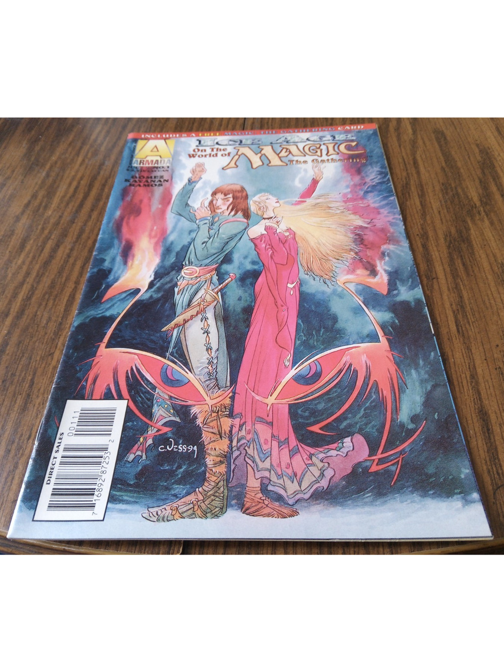 Ice Age On The World Of Magic: The Gathering #1 July 1995 Armada Comics